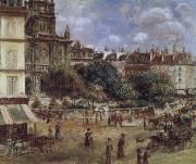 Pierre Renoir Place de la Trinite France oil painting artist